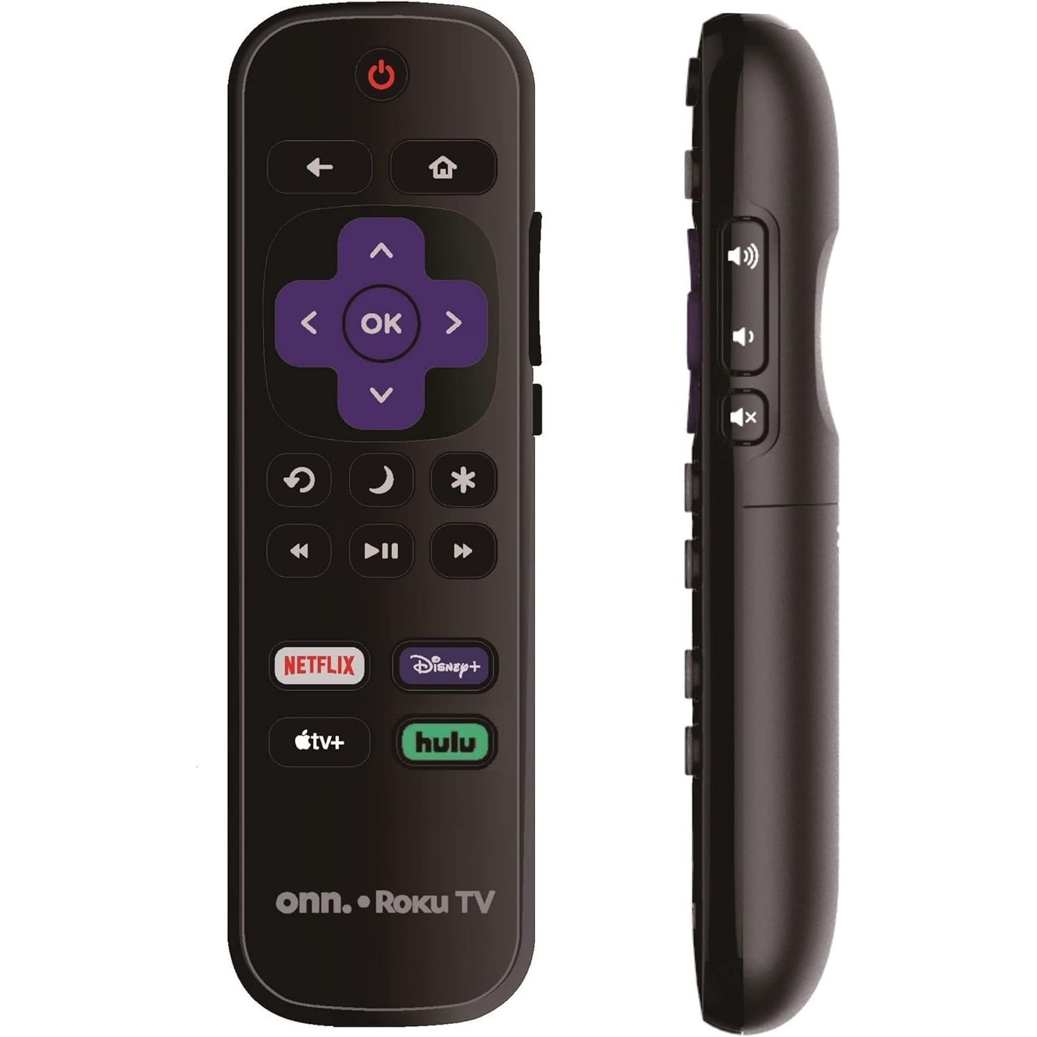 OEM Replacement Remote Control Compatible with All ONN. Roku TV Smart 4K Ultra HDTV 【Only Works with Onn. Roku TV, Not for Roku Stick and Roku Box】