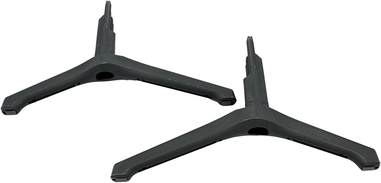 OEM Replacement TV Base Stand Legs for Samsung BE50T BE55T UN50TU7000FXZA UN50TU700DFXZA UN55TU7000FXZA UN55TU700DF UN58TU7000FXZA UN58TU700DF UN50TU8000FXZA LH50BETHLGFXGO LH55BETHLGFXGO